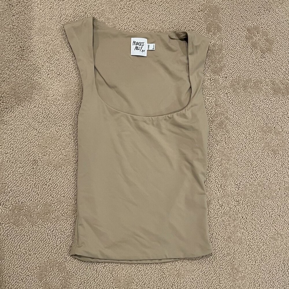 Princess Polly Green Tank Top